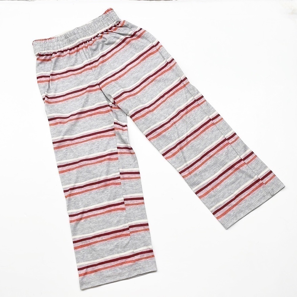 Cat & Jack gray striped pajama bottoms